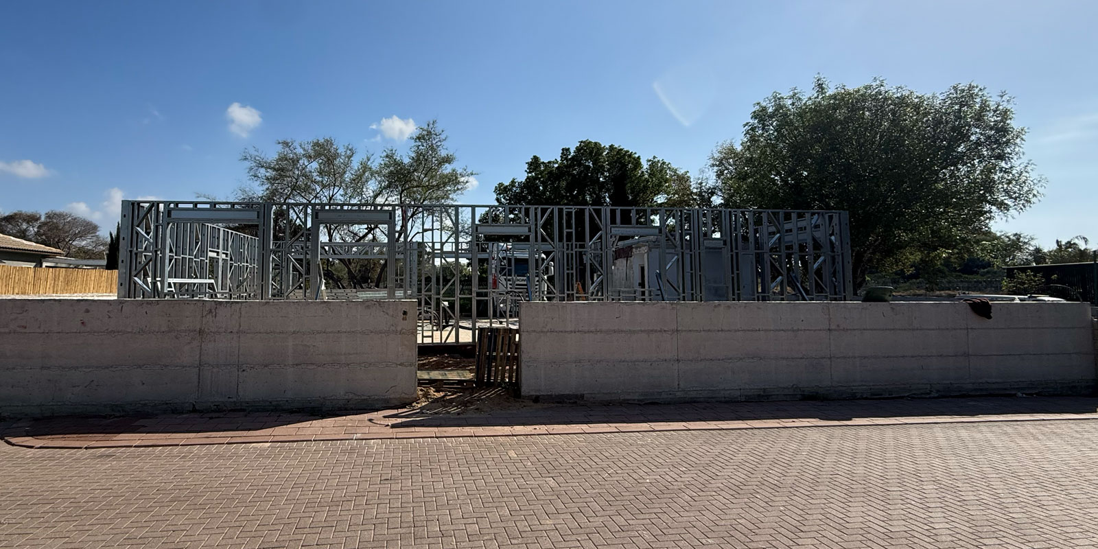 מבט רחב על התקדמות הבניה